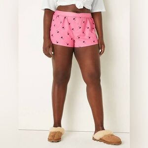 5/$20 VS Pink Boxer Sleep Shorts S
